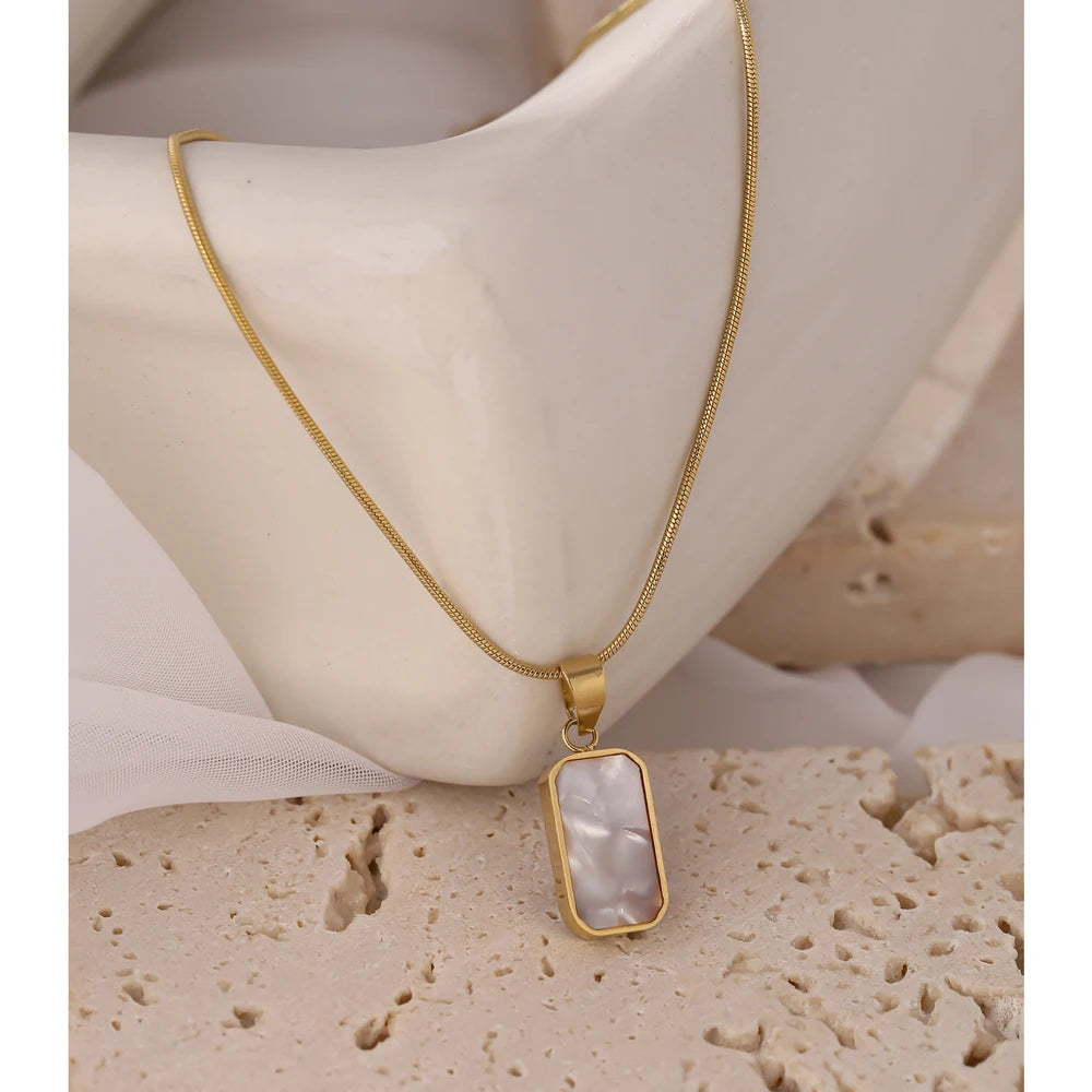 Collier Nacre Duo