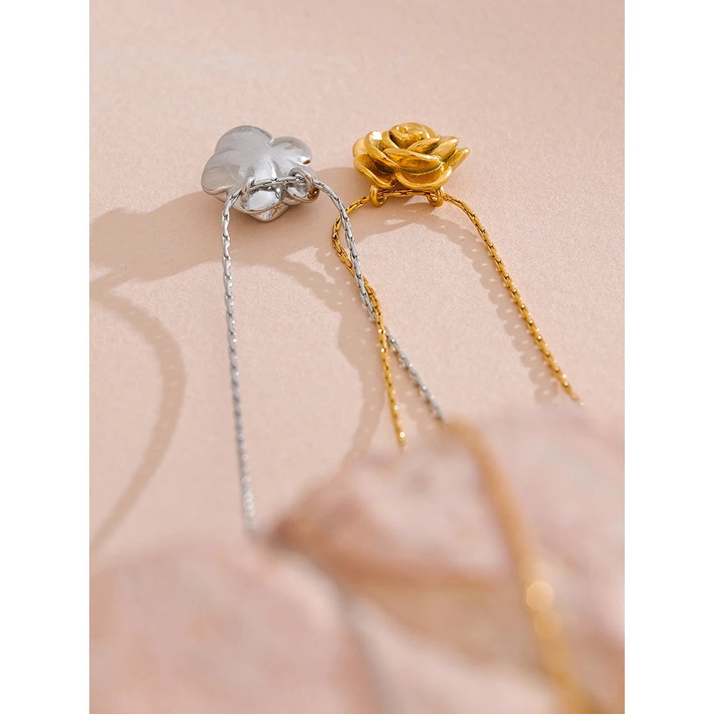 Collier Fleur Relief