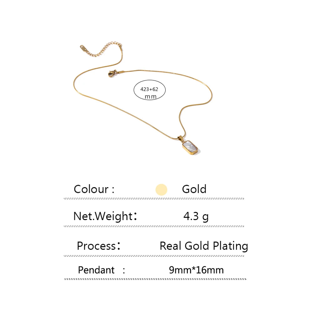 Collier Nacre Duo