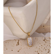 Collier Nacre Duo