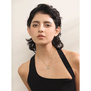 Collier Amazonite Carrée