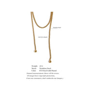 Collier Longue Chaîne