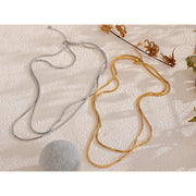 Collier Long Carré