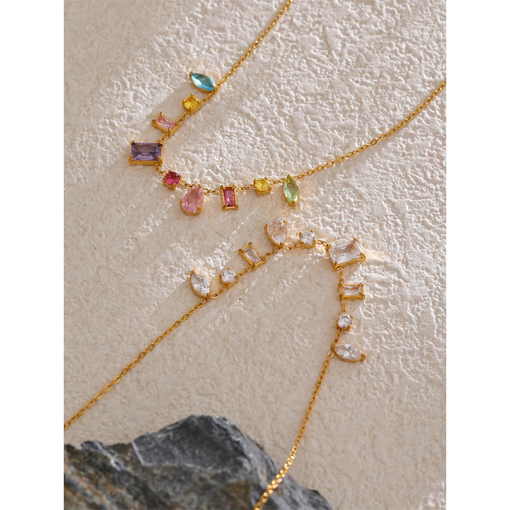 Collier Éclat Blanc