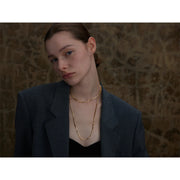 Collier Long Carré