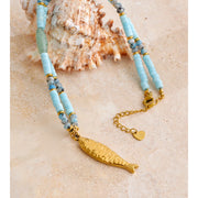 Collier Poisson Aventurine