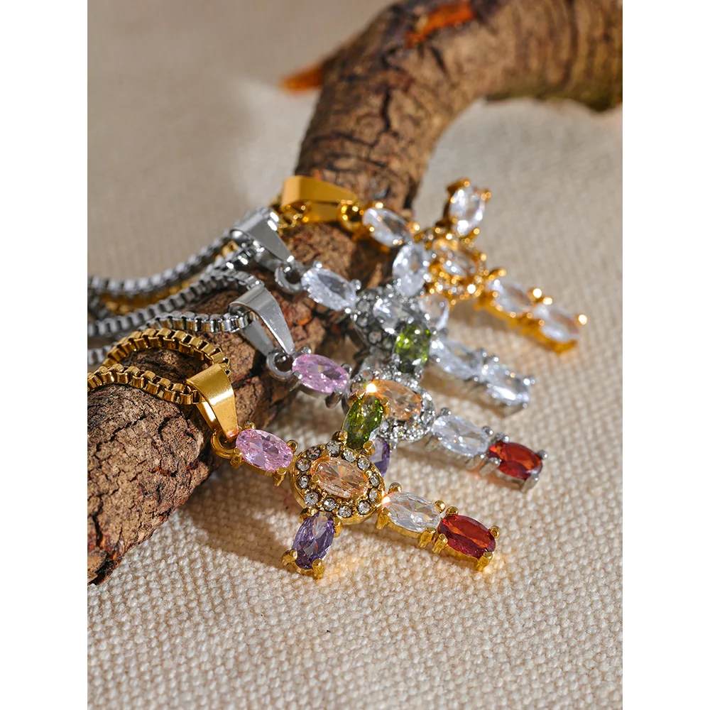 Collier Croix Lumière