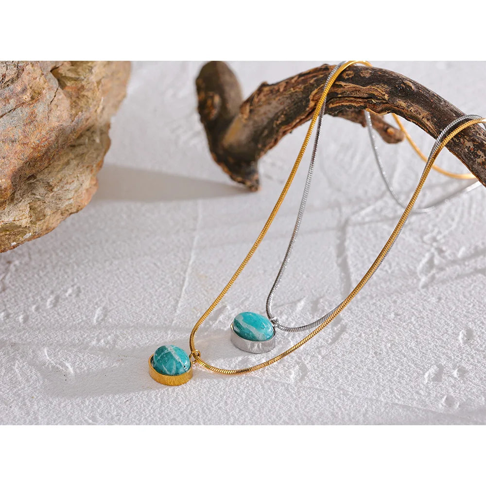 Collier Amazonite